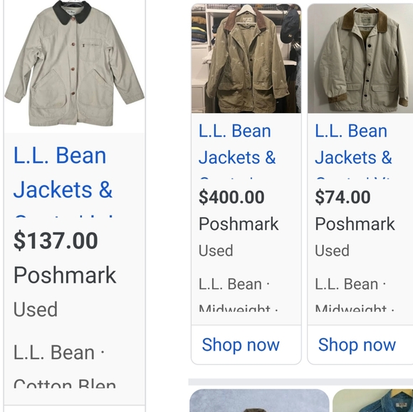 Mint 2BN cond (L) Women's L.L.Bean Lined button front jacket + cord trim accents - Picture 14 of 14